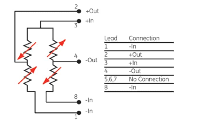 Schematic - Amphenol Advanced Sensors NPC-410 Medium Pressure Sensors